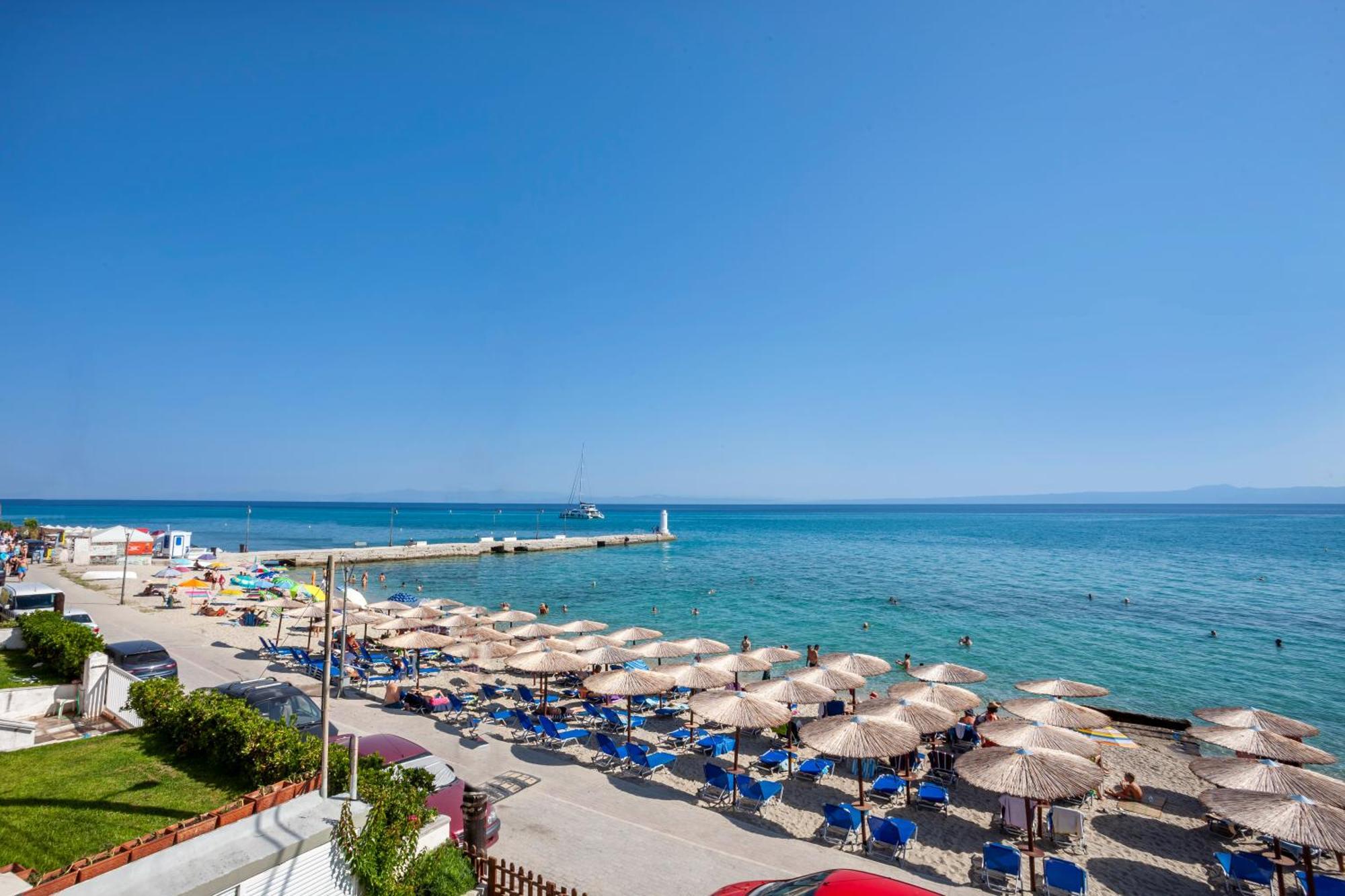 Nautilus Sea View Suite 6 Pefkochori Eksteriør bilde